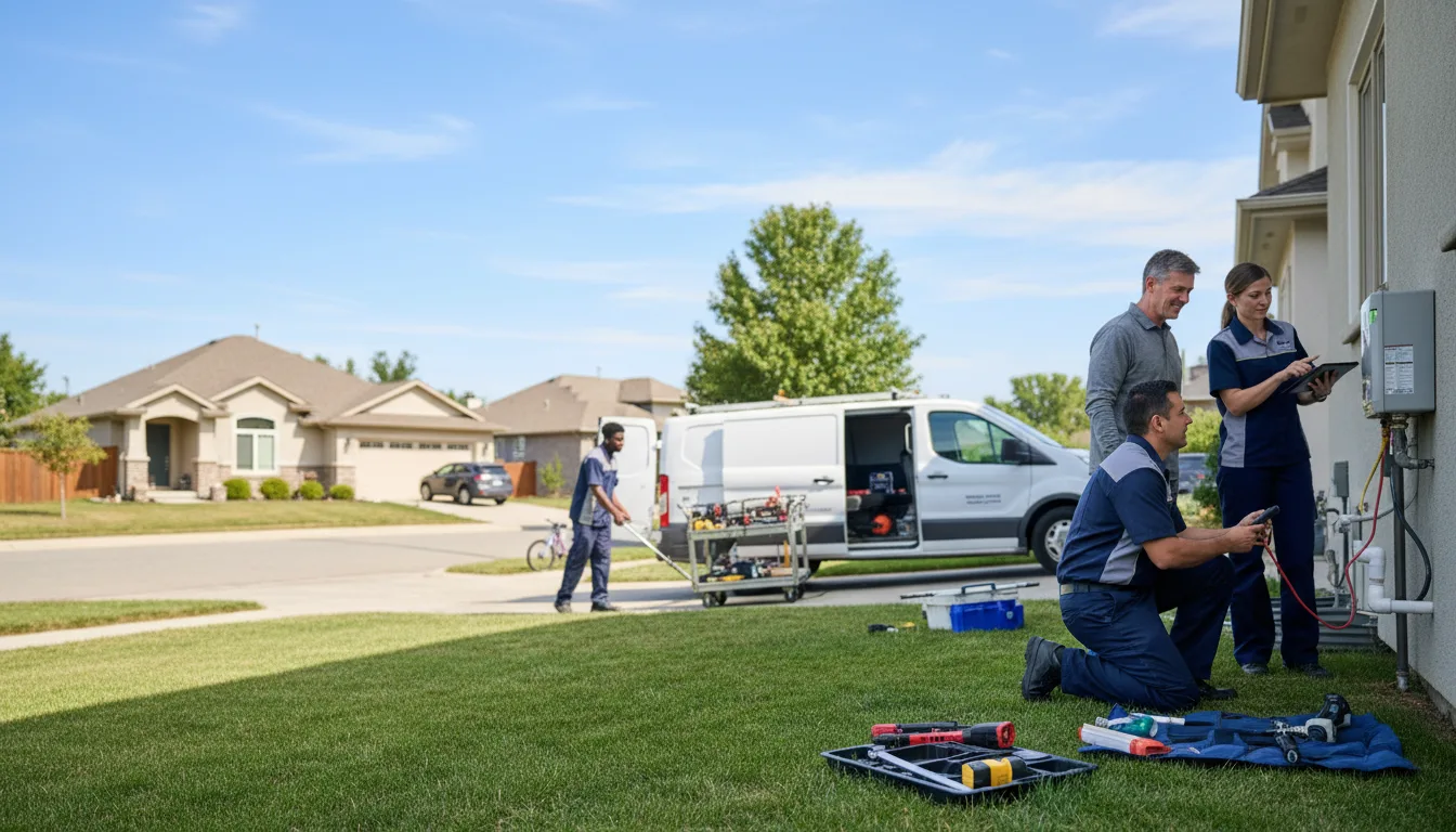 Tankless water heater service in Eagan, MN